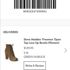 steve madden booties